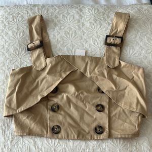 Anthropologie Button Tank